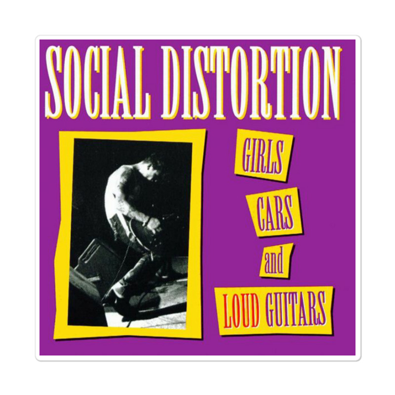 Social Distortion Sticker 5"x3.5" 
