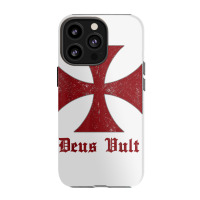 Deus Vult Templar Order Knights Templar Holy Cross Helmet T Shirt Iphone 13 Pro Case | Artistshot