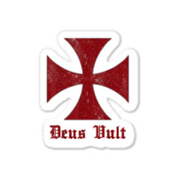 Deus Vult Templar Order Knights Templar Holy Cross Helmet T Shirt Sticker | Artistshot