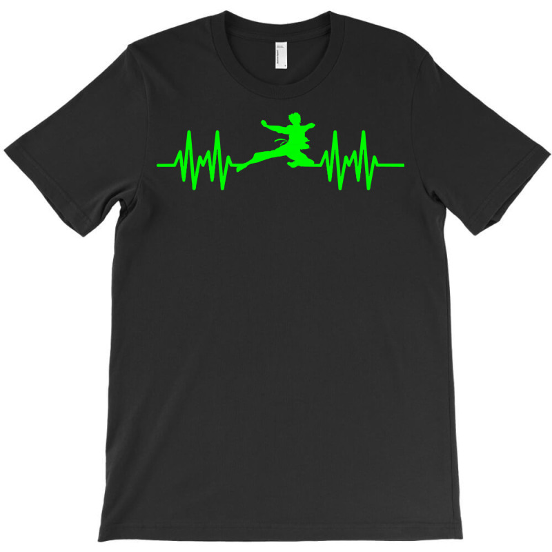 Karate T Shirtkarate Karateka Heartbeat Ekg Pulse Martial Athlete T Sh T-shirt | Artistshot