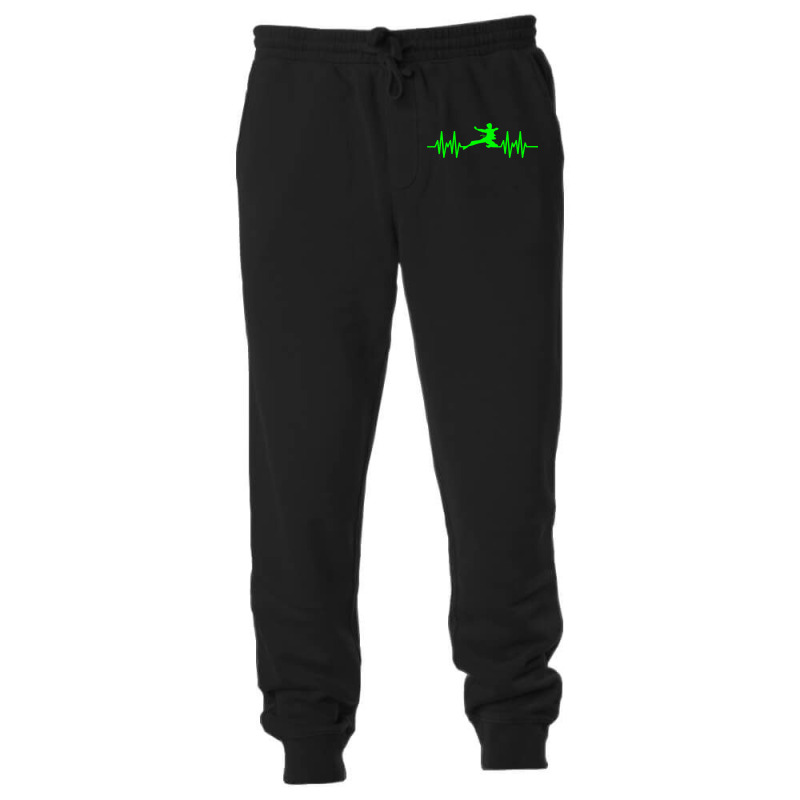 Karate T Shirtkarate Karateka Heartbeat Ekg Pulse Martial Athlete T Sh Unisex Jogger | Artistshot