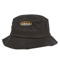 Chancleta Survivor Latin American Funny Hispanic Heritage T Shirt Bucket Hat | Artistshot