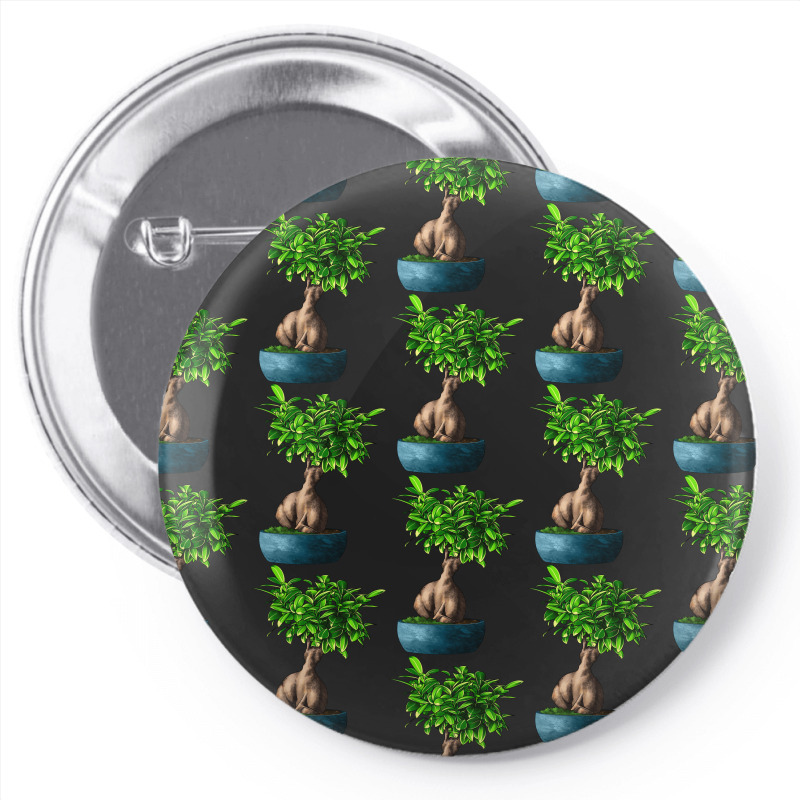 Ficus Ginsenge Pin-back Button | Artistshot