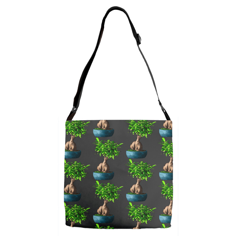 Ficus Ginsenge Adjustable Strap Totes | Artistshot