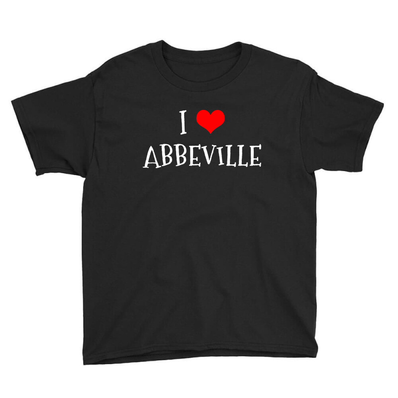 I Love Abbeville County Youth Tee by thanchashop | Artistshot