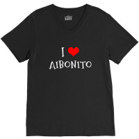 I Love Aibonito County V-neck Tee | Artistshot