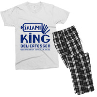 Salami King Jewish Deli T Shirt Jerusalem Israel T Shirt Delicatessen Men's T-shirt Pajama Set | Artistshot