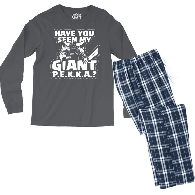 Have You Seen My Giant P Men's Long Sleeve Pajama Set | Artistshot