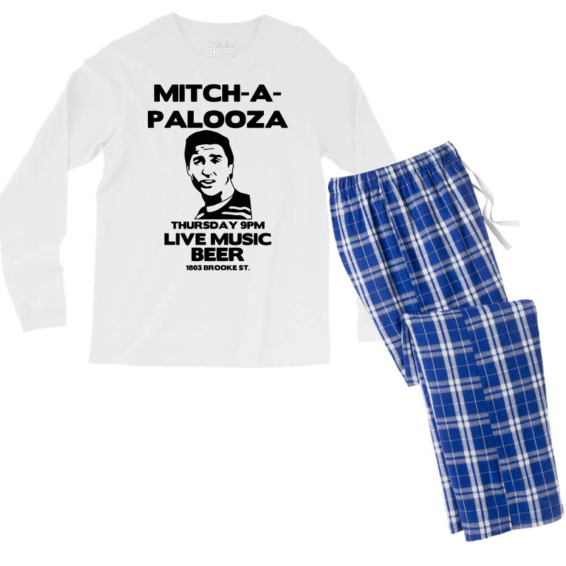 Mitch A Palooza Men's Long Sleeve Pajama Set | Artistshot