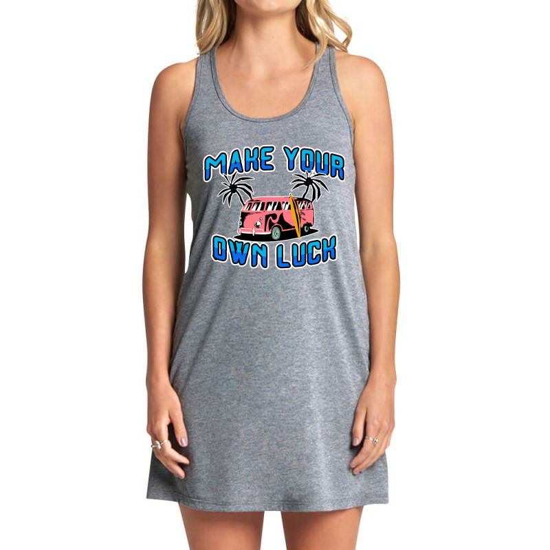 Make Your Surfing California Adventures Tank Dress by Azura Store | Artistshot