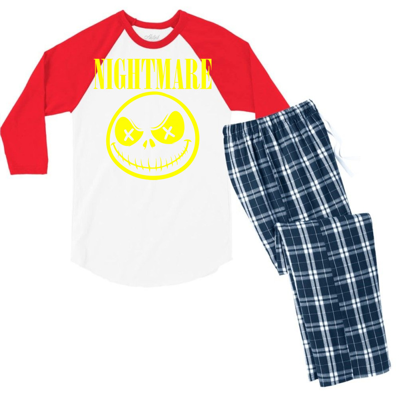 Nightmare Men's 3/4 Sleeve Pajama Set | Artistshot