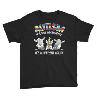 Gnomes Autism Its Not A Disability Its A Different Ability T Shirt Youth Tee | Artistshot