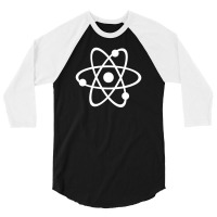 Atom Glow 3/4 Sleeve Shirt | Artistshot