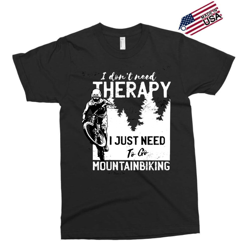 Mountainbike T Shirtmtb Mountain Bike Gift Men Therapy T Shirt Exclusive T-shirt | Artistshot