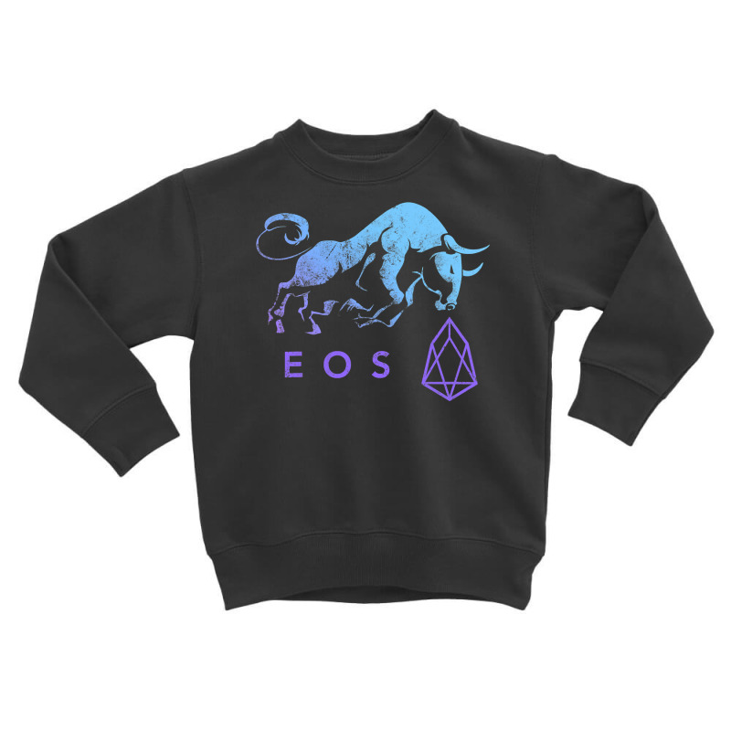 Eos Crypto Trade Bullrun Hodl To Be Blockchain Millionaire T Shirt Toddler Sweatshirt by Binhthai9809 | Artistshot