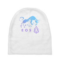 Eos Crypto Trade Bullrun Hodl To Be Blockchain Millionaire T Shirt Baby Beanies | Artistshot