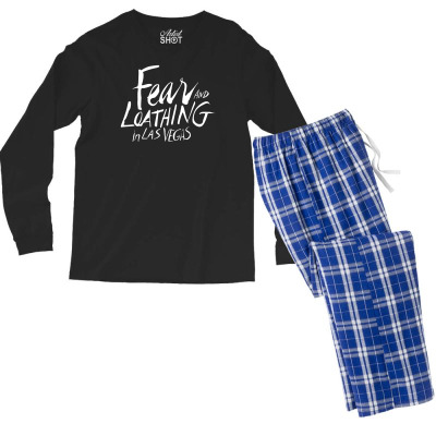 Fear And Loathing In Las Vegas Men's Long Sleeve Pajama Set Designed By Printshirts