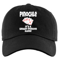 Funny Pinochle It's A Smart Person Game Card Game Playing Premium T Sh Kids Cap | Artistshot