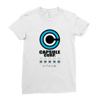 Capsule Corp Ladies Fitted T-shirt | Artistshot