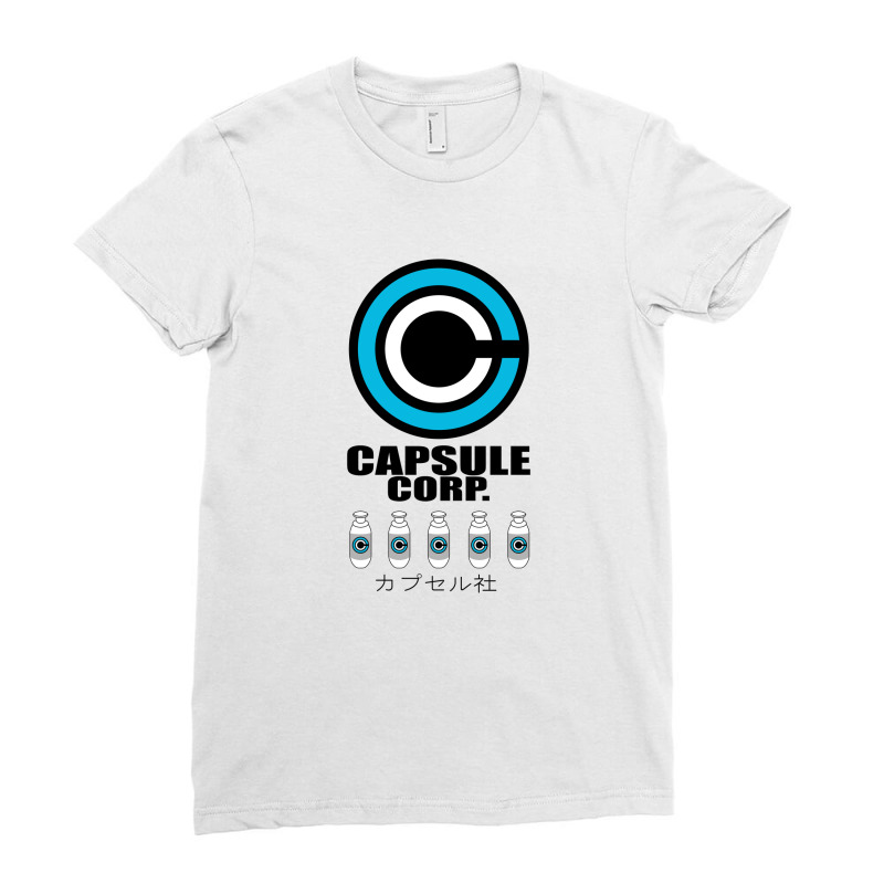 Capsule Corp Ladies Fitted T-shirt | Artistshot