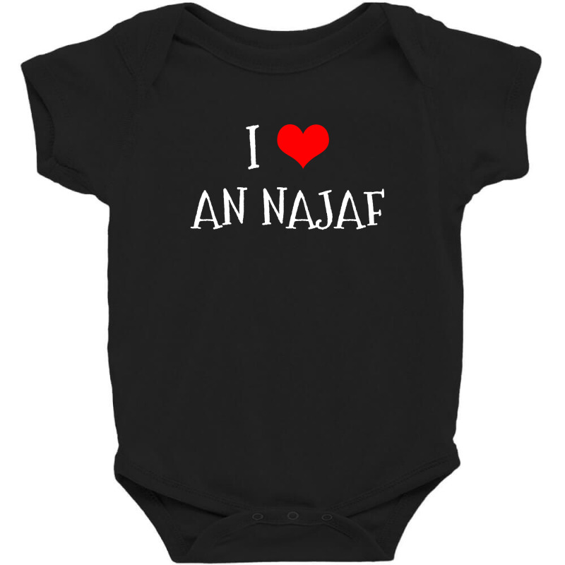 I Love An Najaf City Baby Bodysuit by thanchashop | Artistshot