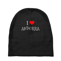 I Love Andorra Baby Beanies | Artistshot