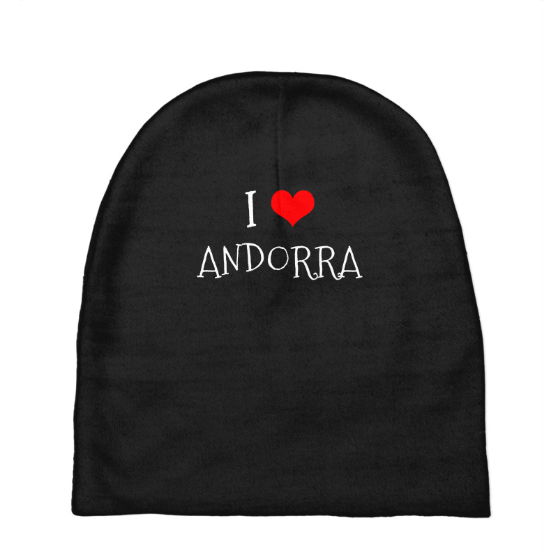 I Love Andorra Baby Beanies by thanchashop | Artistshot