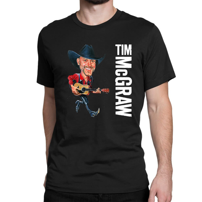 Tim Mcgraw Classic T-shirt by suwiikute | Artistshot