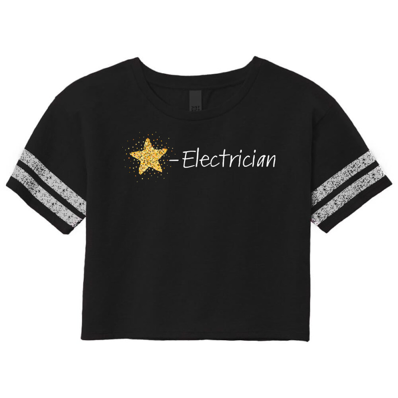 Electrician T  Shirt Electrician Electronics Engineer Master Electrici Scorecard Crop Tee by giraffeleopard | Artistshot