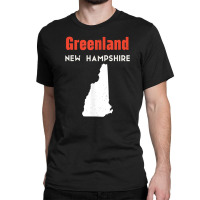 New Hampshire Usa State America Travel Greenland T Shirt Classic T-shirt | Artistshot