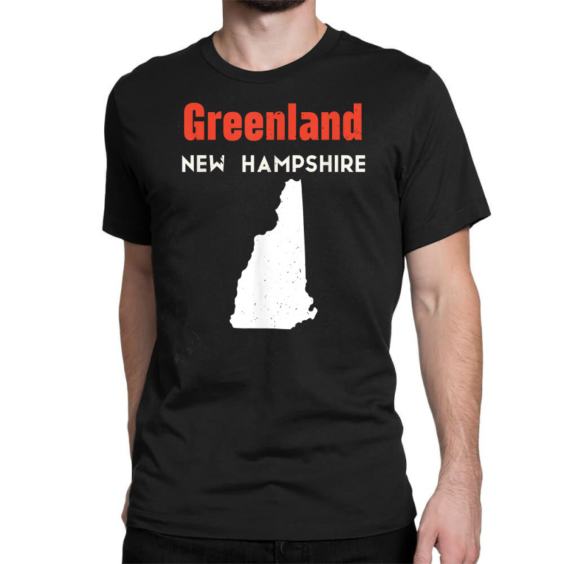 New Hampshire Usa State America Travel Greenland T Shirt Classic T-shirt | Artistshot