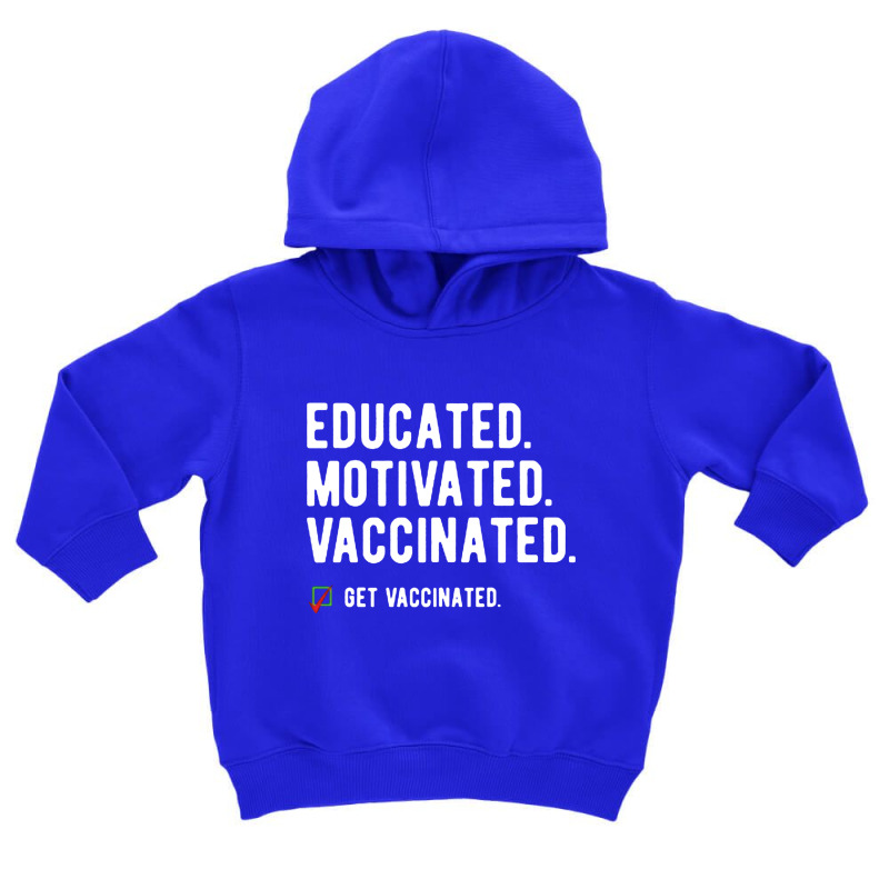 Vaccinated Health Toddler Hoodie by pujie asmara | Artistshot