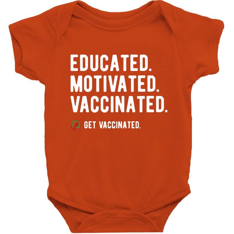 Vaccinated Health Baby Bodysuit by pujie asmara | Artistshot