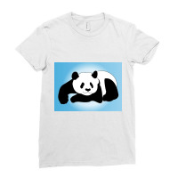 Mommy Panda Ladies Fitted T-shirt | Artistshot