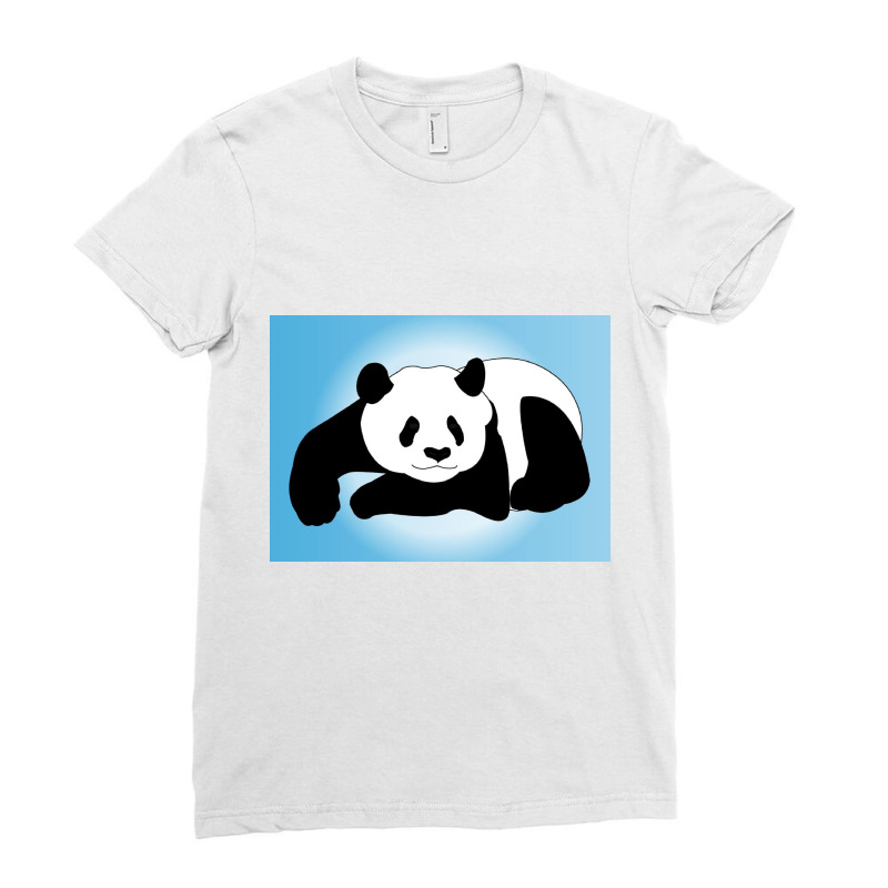 Mommy Panda Ladies Fitted T-Shirt by Artango | Artistshot