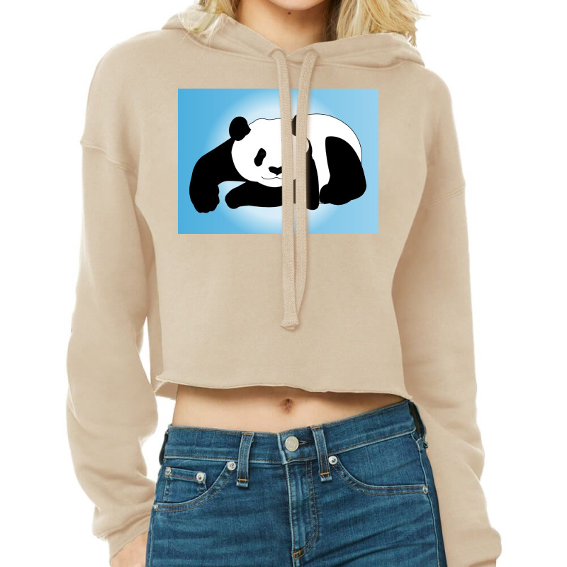 Mommy Panda Cropped Hoodie by Artango | Artistshot