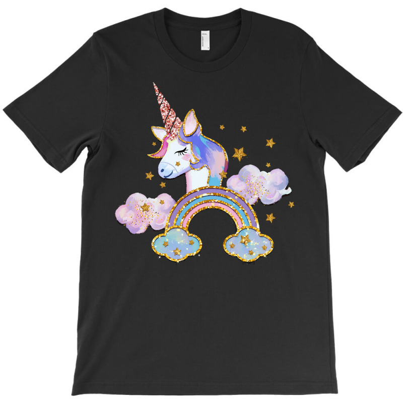 Rainbow Unicorns T Shirtrainbow Unicorn T Shirt (1) T-shirt | Artistshot