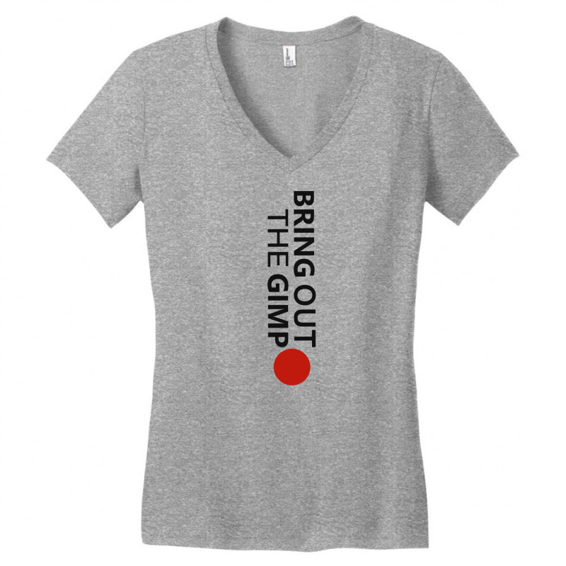 Bring Out The Gimp For Light Women's V-neck T-shirt | Artistshot