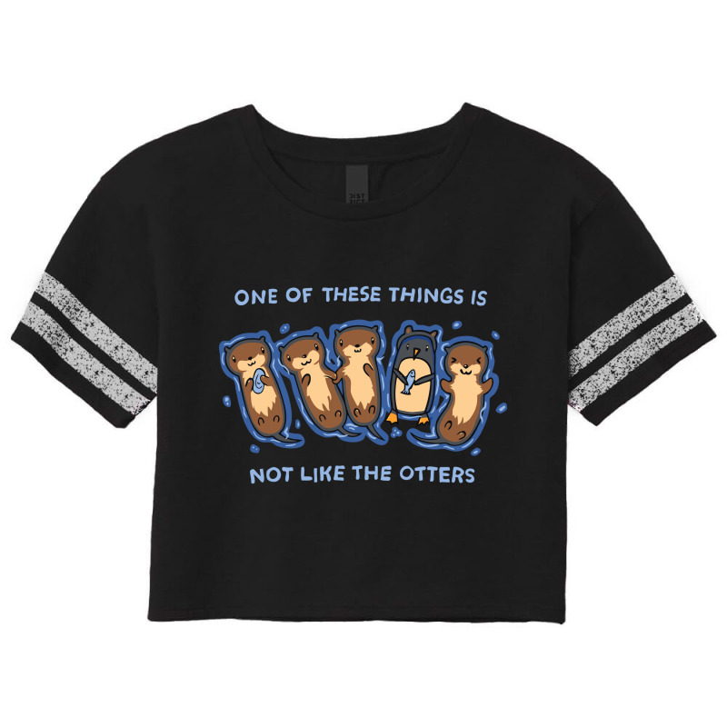 Not Like The Otters Classic Scorecard Crop Tee | Artistshot