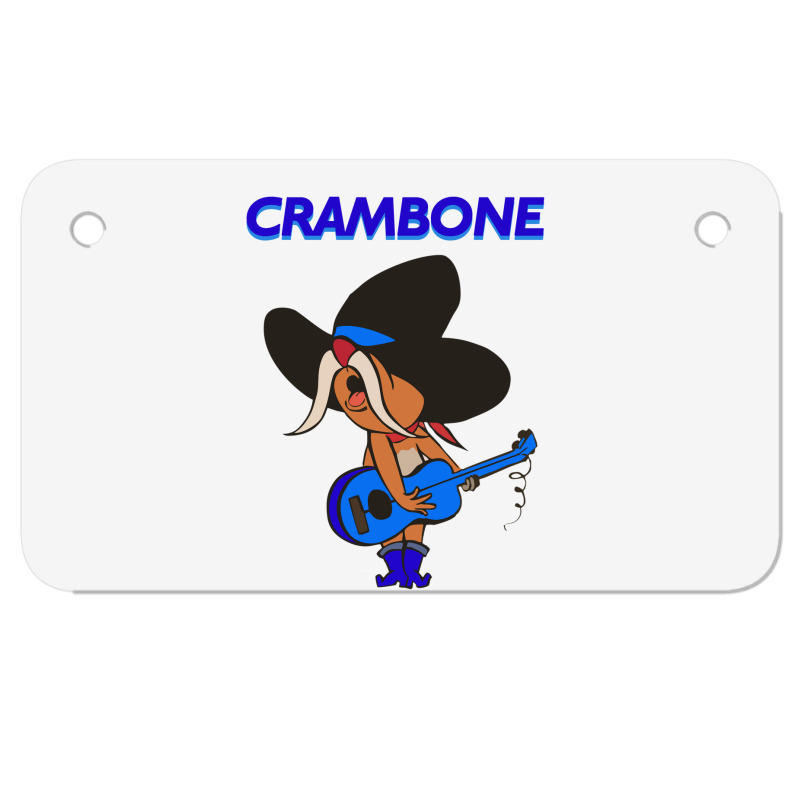 Crambone Uncle Pecos T Shirt Motorcycle License Plate | Artistshot