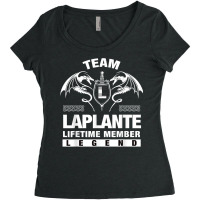 Team Laplante Lifetime Member Gifts T Shirt Women's Triblend Scoop T-shirt | Artistshot