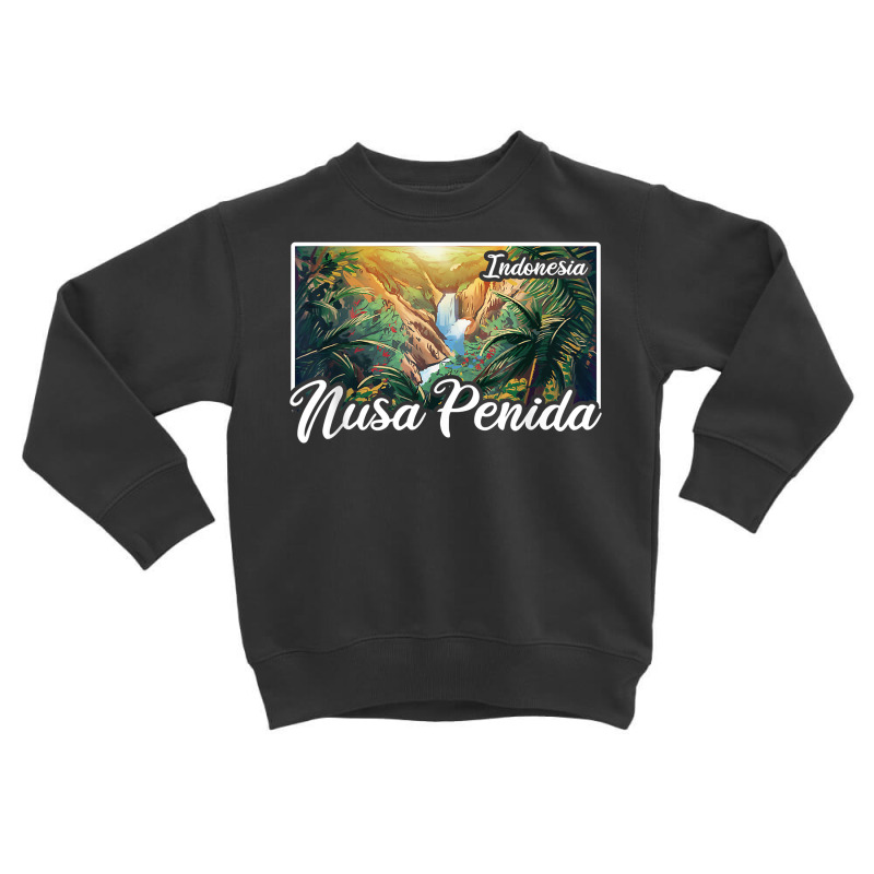 Vintage Indonesia Vacation Travel Asia Nusa Penida T Shirt Toddler Sweatshirt | Artistshot