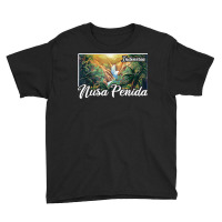 Vintage Indonesia Vacation Travel Asia Nusa Penida T Shirt Youth Tee | Artistshot