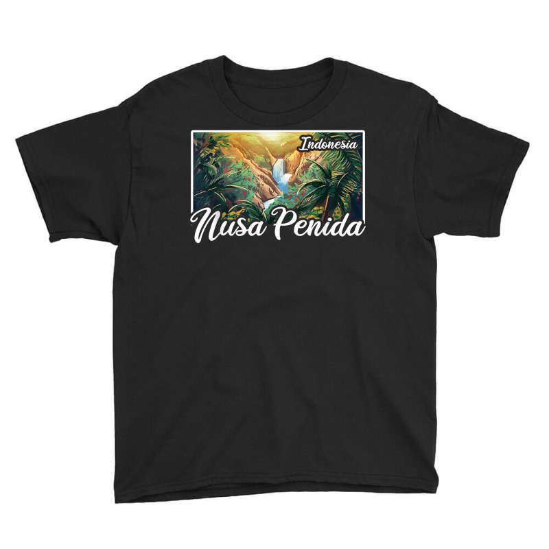 Vintage Indonesia Vacation Travel Asia Nusa Penida T Shirt Youth Tee | Artistshot