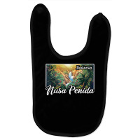 Vintage Indonesia Vacation Travel Asia Nusa Penida T Shirt Baby Bibs | Artistshot