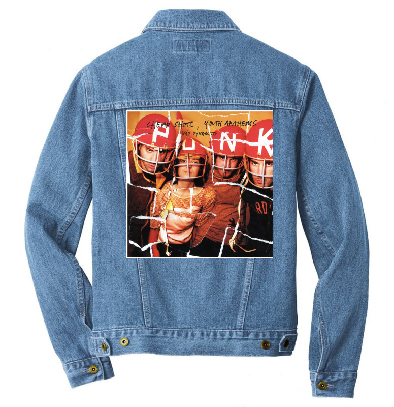 Kid Dynamite Cheap Shots Youth Anthems Men Denim Jacket | Artistshot