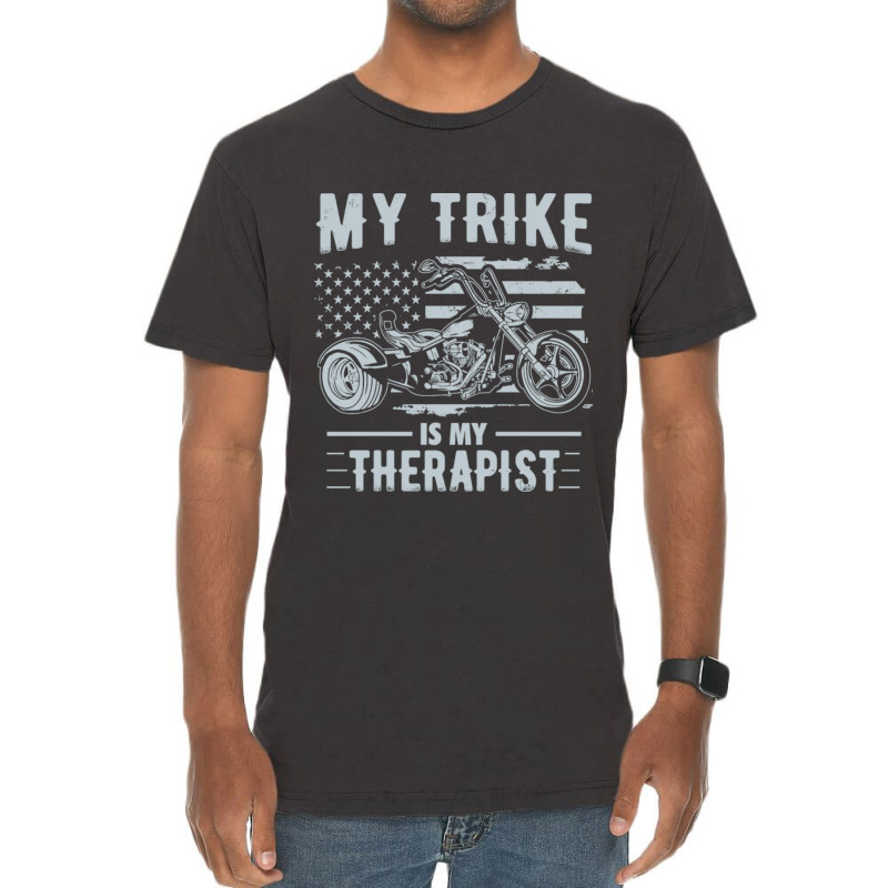 Triker Motorcycle Trikes Biker Vintage T-Shirt by moonlight2270 | Artistshot