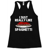 Funny Spaghetti For Men Women Italian Pasta Meatball Foodie T Shirt Racerback Tank | Artistshot