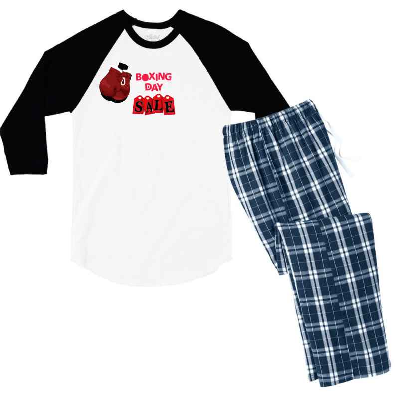 Boxing Day Men's 3/4 Sleeve Pajama Set | Artistshot