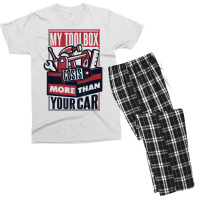 My Toolbox Costs More Than Your Car Auto Mechanic T Shirt Men's T-shirt Pajama Set | Artistshot